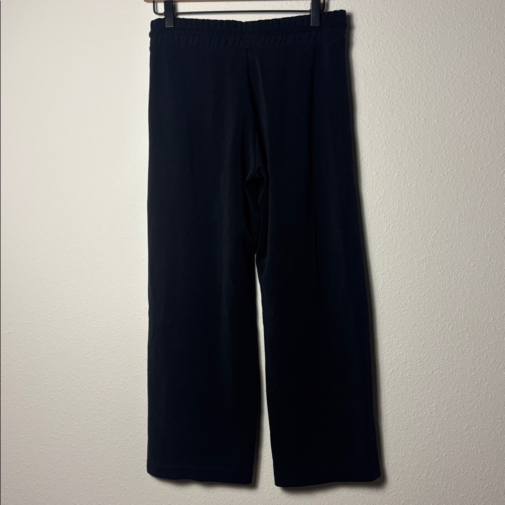 Athleta Seasoft Mid Rise Crop Straight Pant Dark Gray - Picture 2 of 4